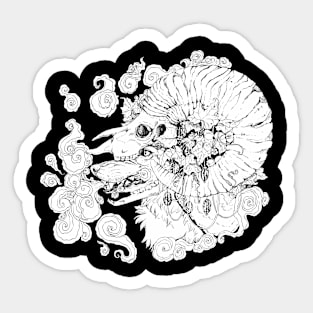 What Doesn't Kill You Becomes Your Armor - Inked Sticker